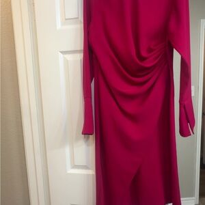 Elegant Pink Women's Dress